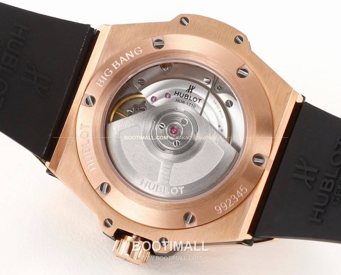 위블로 빅뱅 스틸 레인보우베젤 다이아세팅 오토매틱 Hublot Big Bang Steel Rainbow Bezel Diamond Set Automatic 39mm 8