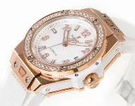 위블로 빅뱅 스틸 레인보우베젤 다이아세팅 오토매틱 Hublot Big Bang Steel Rainbow Bezel Diamond Set Automatic 39mm 5