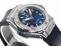 위블로 빅뱅 스틸 레인보우베젤 다이아세팅 오토매틱 Hublot Big Bang Steel Rainbow Bezel Diamond Set Automatic 39mm 4