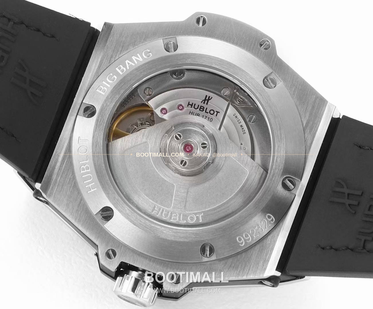 위블로 빅뱅 스틸 레인보우베젤 다이아세팅 오토매틱 Hublot Big Bang Steel Rainbow Bezel Diamond Set Automatic 39mm 8
