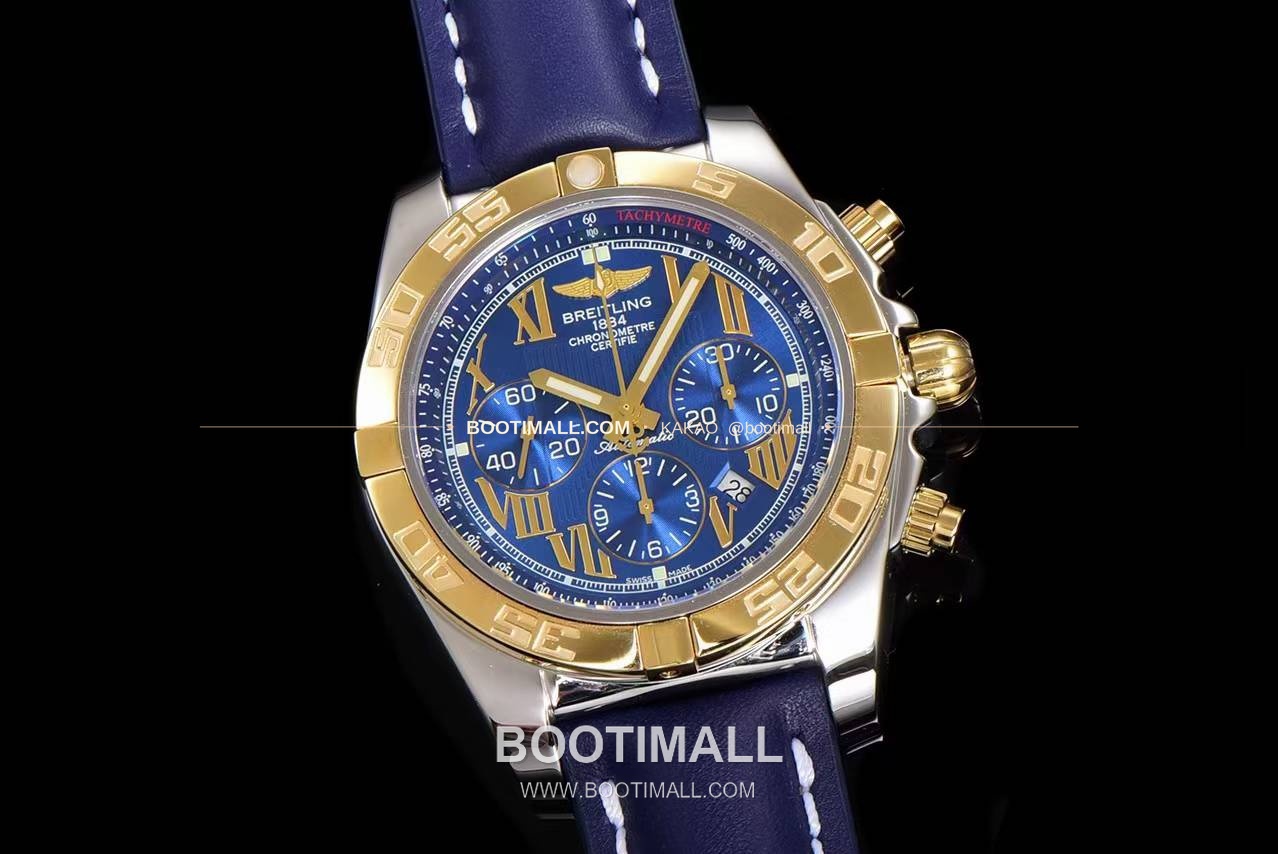 브라이틀링 크로노맷 스틸 블루다이얼 크로노그래프 오토매틱 Breitling Chronomat Steel Blue Dial Chronograph Automatic 44mm 2