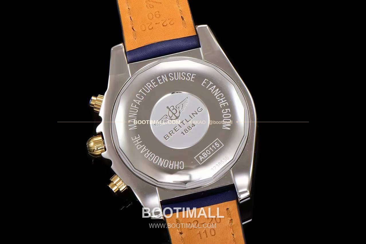 브라이틀링 크로노맷 스틸 블루다이얼 크로노그래프 오토매틱 Breitling Chronomat Steel Blue Dial Chronograph Automatic 44mm 7