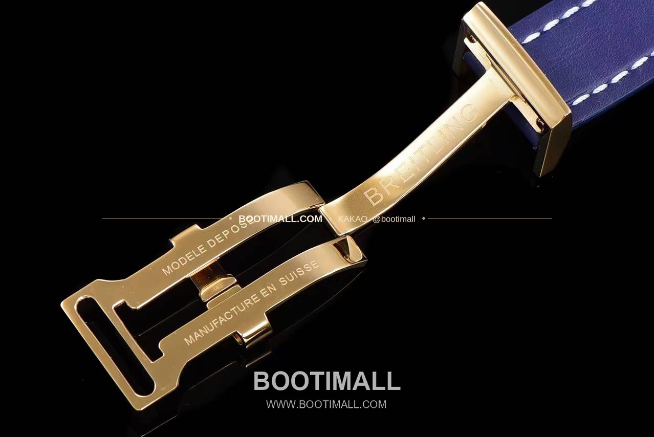 브라이틀링 크로노맷 스틸 블루다이얼 크로노그래프 오토매틱 Breitling Chronomat Steel Blue Dial Chronograph Automatic 44mm 9