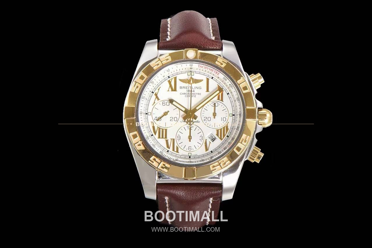 브라이틀링 크로노맷 스틸 블루다이얼 크로노그래프 오토매틱 Breitling Chronomat Steel Blue Dial Chronograph Automatic 44mm 1