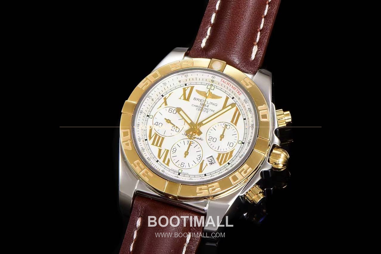 브라이틀링 크로노맷 스틸 블루다이얼 크로노그래프 오토매틱 Breitling Chronomat Steel Blue Dial Chronograph Automatic 44mm 3