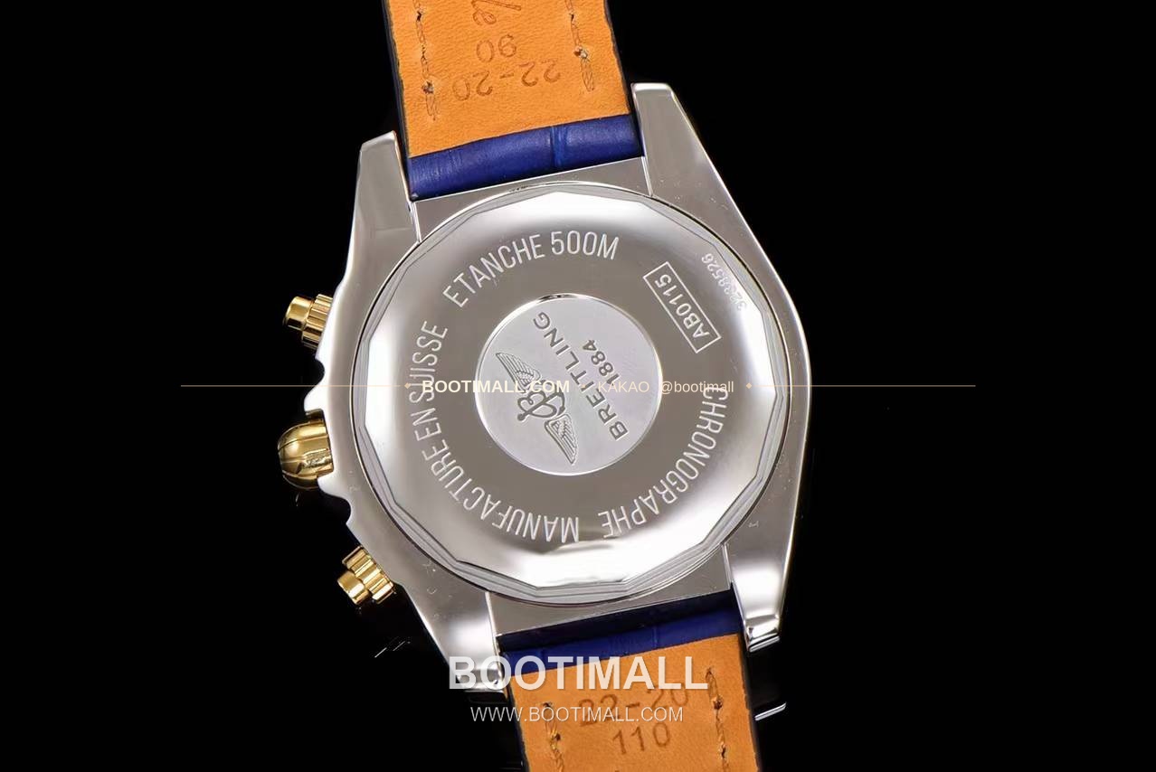 브라이틀링 크로노맷 스틸 블루다이얼 크로노그래프 오토매틱 Breitling Chronomat Steel Blue Dial Chronograph Automatic 44mm 7