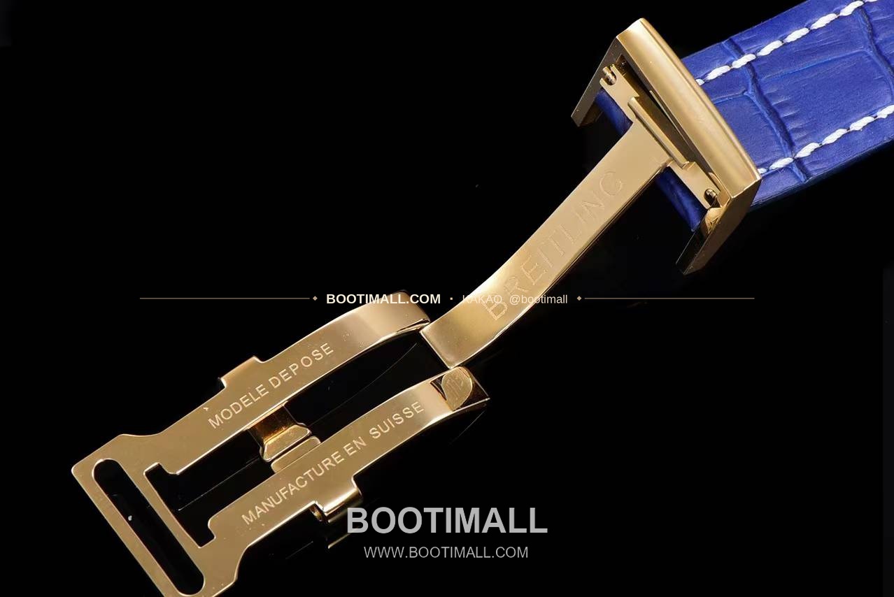 브라이틀링 크로노맷 스틸 블루다이얼 크로노그래프 오토매틱 Breitling Chronomat Steel Blue Dial Chronograph Automatic 44mm 9