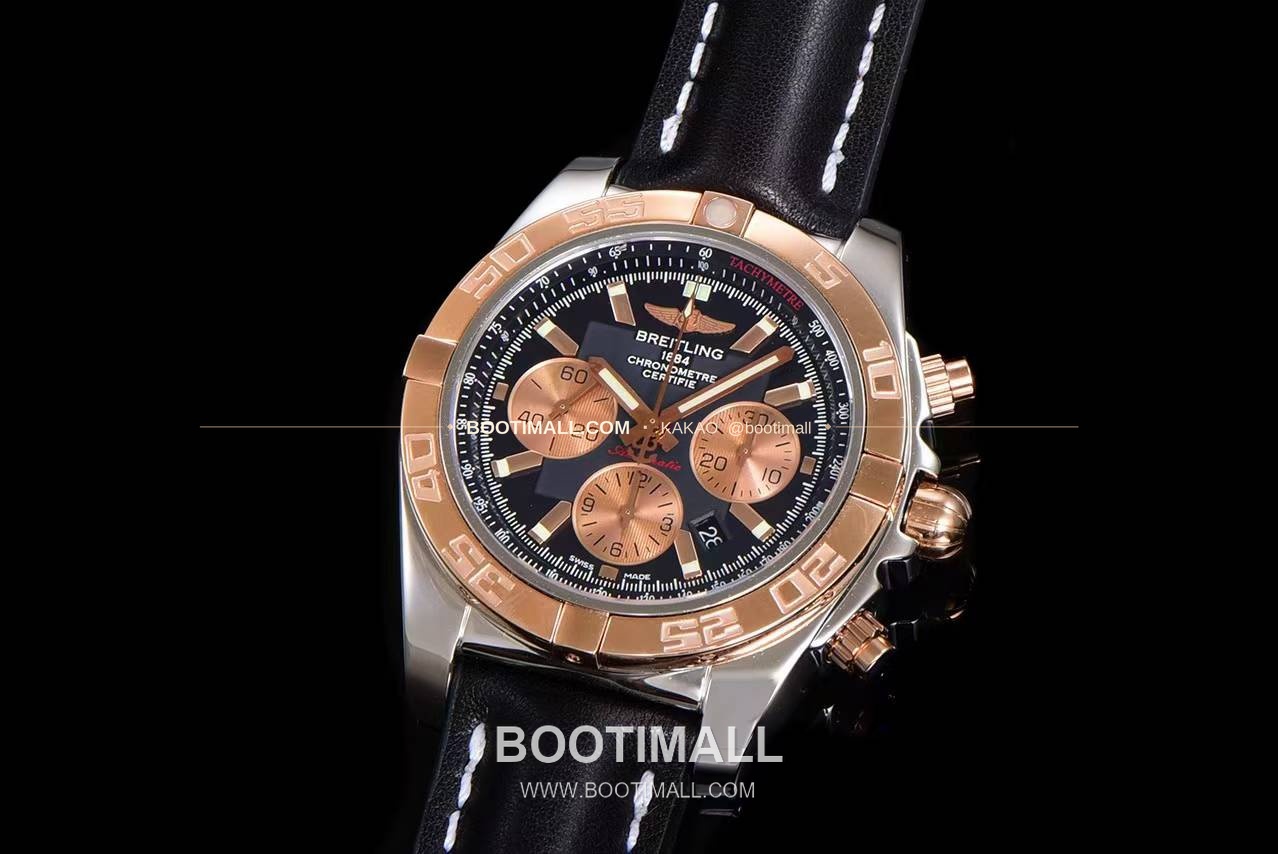 브라이틀링 크로노맷 스틸 블루다이얼 크로노그래프 오토매틱 Breitling Chronomat Steel Blue Dial Chronograph Automatic 44mm 3