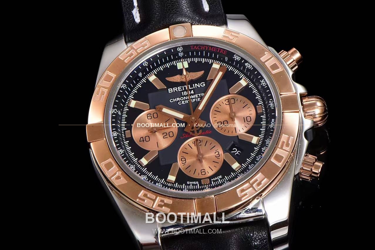 브라이틀링 크로노맷 스틸 블루다이얼 크로노그래프 오토매틱 Breitling Chronomat Steel Blue Dial Chronograph Automatic 44mm 5