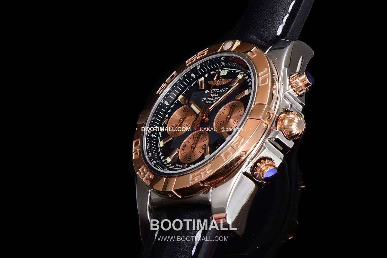 브라이틀링 크로노맷 스틸 블루다이얼 크로노그래프 오토매틱 Breitling Chronomat Steel Blue Dial Chronograph Automatic 44mm 6