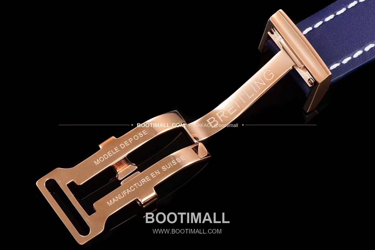 브라이틀링 크로노맷 스틸 블루다이얼 크로노그래프 오토매틱 Breitling Chronomat Steel Blue Dial Chronograph Automatic 44mm 9