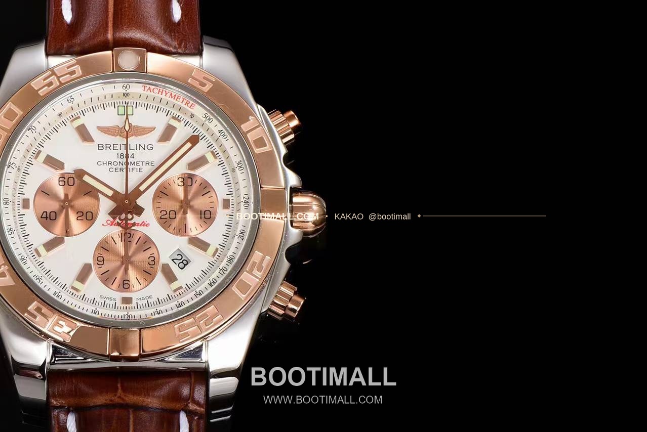 브라이틀링 크로노맷 스틸 블루다이얼 크로노그래프 오토매틱 Breitling Chronomat Steel Blue Dial Chronograph Automatic 44mm 4