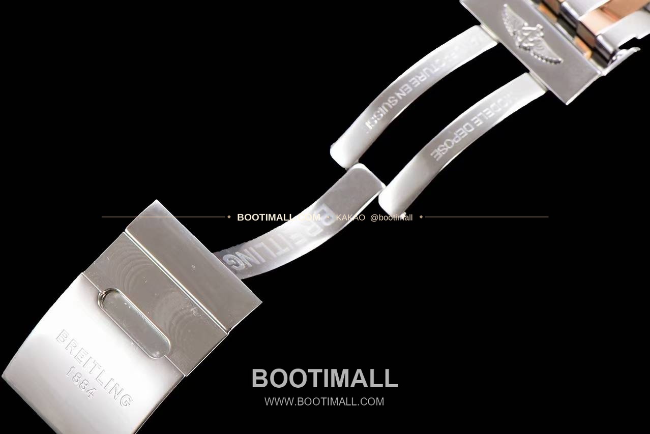 브라이틀링 크로노맷 스틸 블랙다이얼 크로노그래프 오토매틱 Breitling Chronomat Steel Black Dial Chronograph Automatic 44mm 9