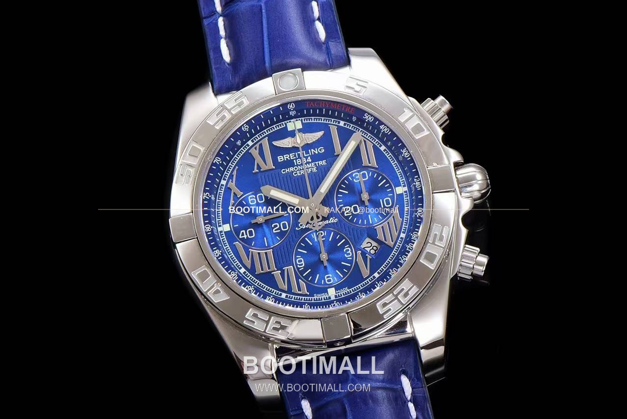 브라이틀링 크로노맷 스틸 블랙다이얼 크로노그래프 오토매틱 Breitling Chronomat Steel Black Dial Chronograph Automatic 44mm 2