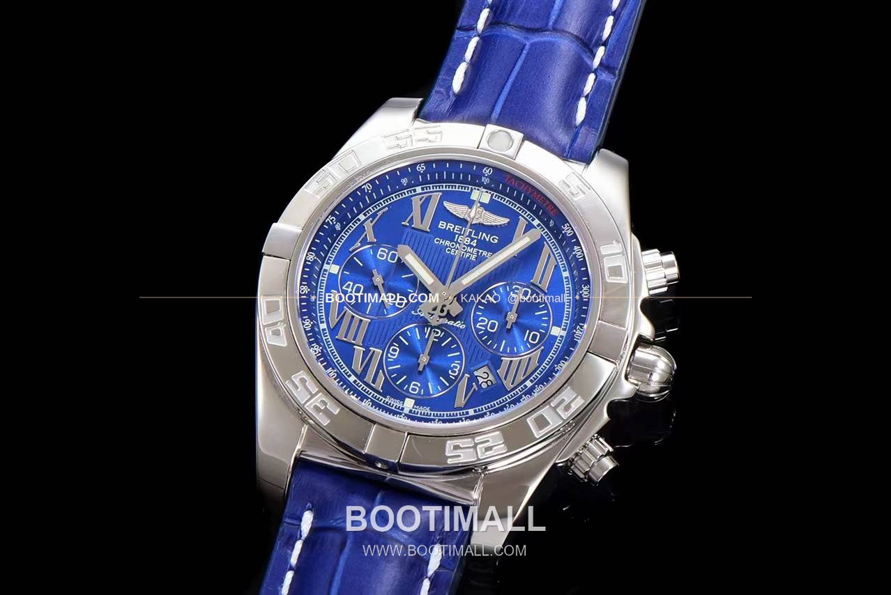 브라이틀링 크로노맷 스틸 블랙다이얼 크로노그래프 오토매틱 Breitling Chronomat Steel Black Dial Chronograph Automatic 44mm 3