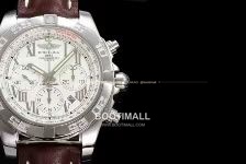 브라이틀링 크로노맷 스틸 블랙다이얼 크로노그래프 오토매틱 Breitling Chronomat Steel Black Dial Chronograph Automatic 44mm 4