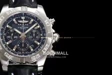 브라이틀링 크로노맷 스틸 블랙다이얼 크로노그래프 오토매틱 Breitling Chronomat Steel Black Dial Chronograph Automatic 44mm 4