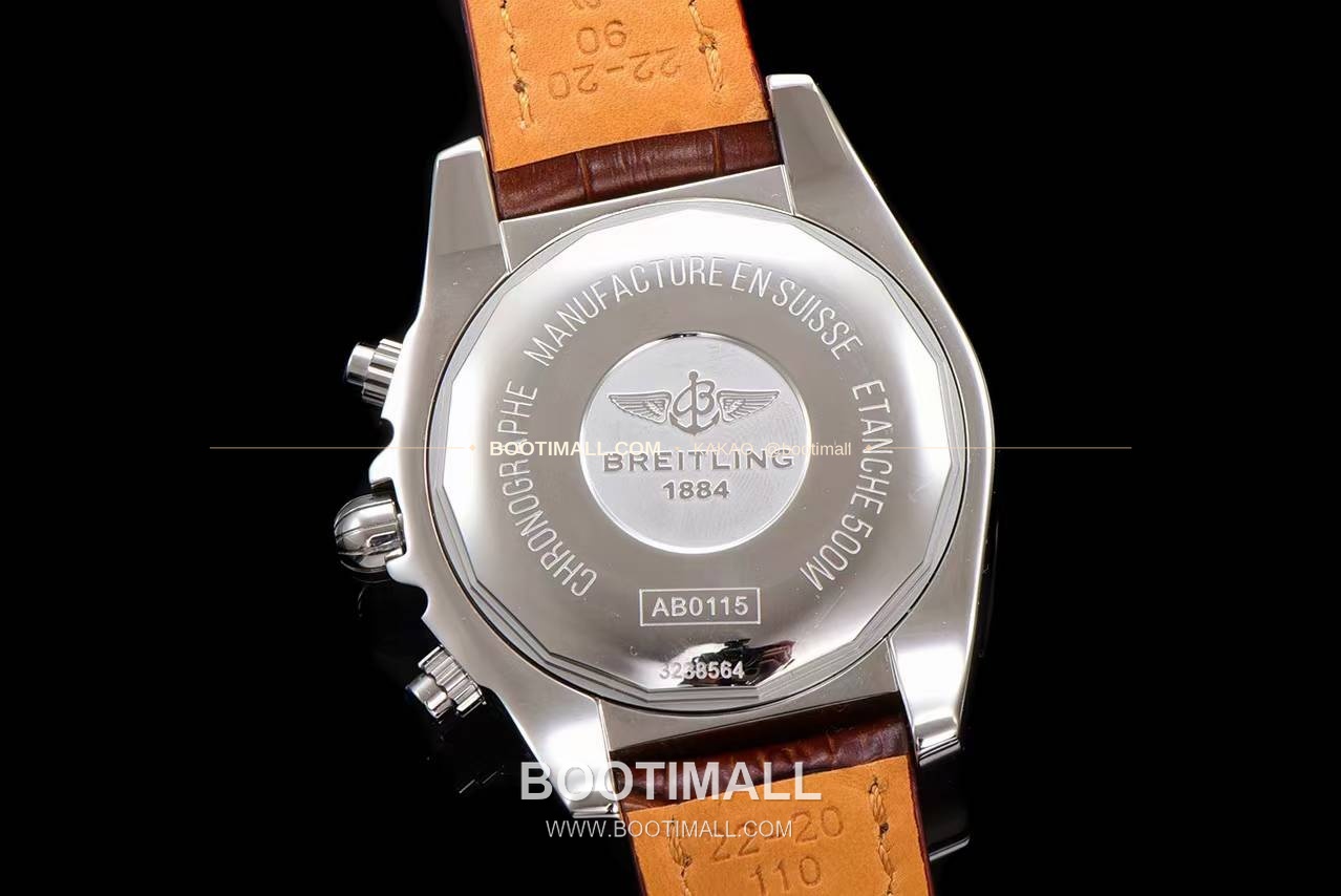 브라이틀링 크로노맷 스틸 블랙다이얼 크로노그래프 오토매틱 Breitling Chronomat Steel Black Dial Chronograph Automatic 44mm 7