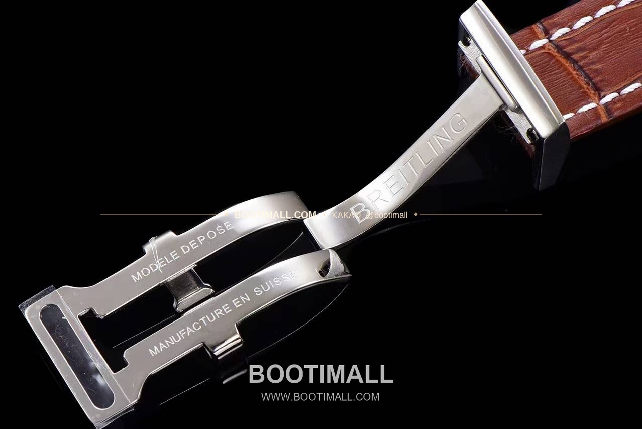 브라이틀링 크로노맷 스틸 블랙다이얼 크로노그래프 오토매틱 Breitling Chronomat Steel Black Dial Chronograph Automatic 44mm 9