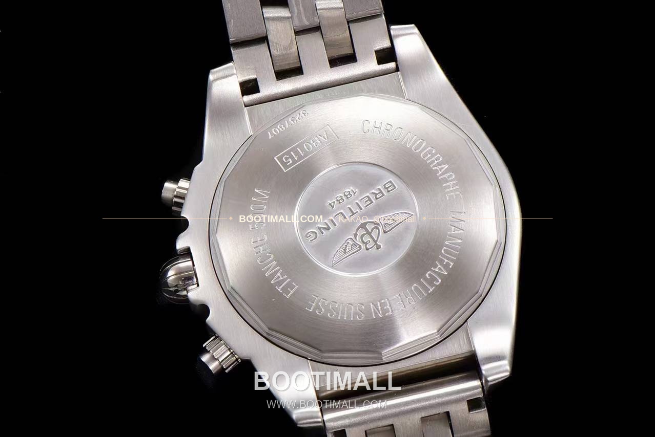 브라이틀링 크로노맷 스틸 블랙다이얼 크로노그래프 오토매틱 Breitling Chronomat Steel Black Dial Chronograph Automatic 44mm 7