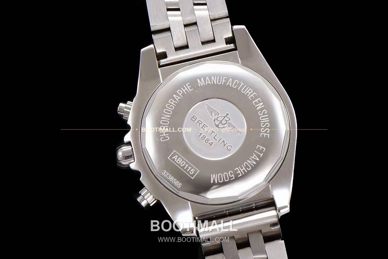 브라이틀링 크로노맷 스틸 블랙다이얼 크로노그래프 오토매틱 Breitling Chronomat Steel Black Dial Chronograph Automatic 44mm 7