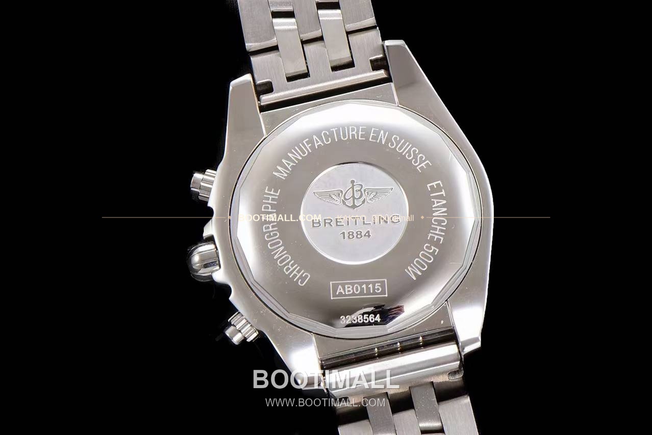 브라이틀링 크로노맷 스틸 블랙다이얼 크로노그래프 오토매틱 Breitling Chronomat Steel Black Dial Chronograph Automatic 44mm 7