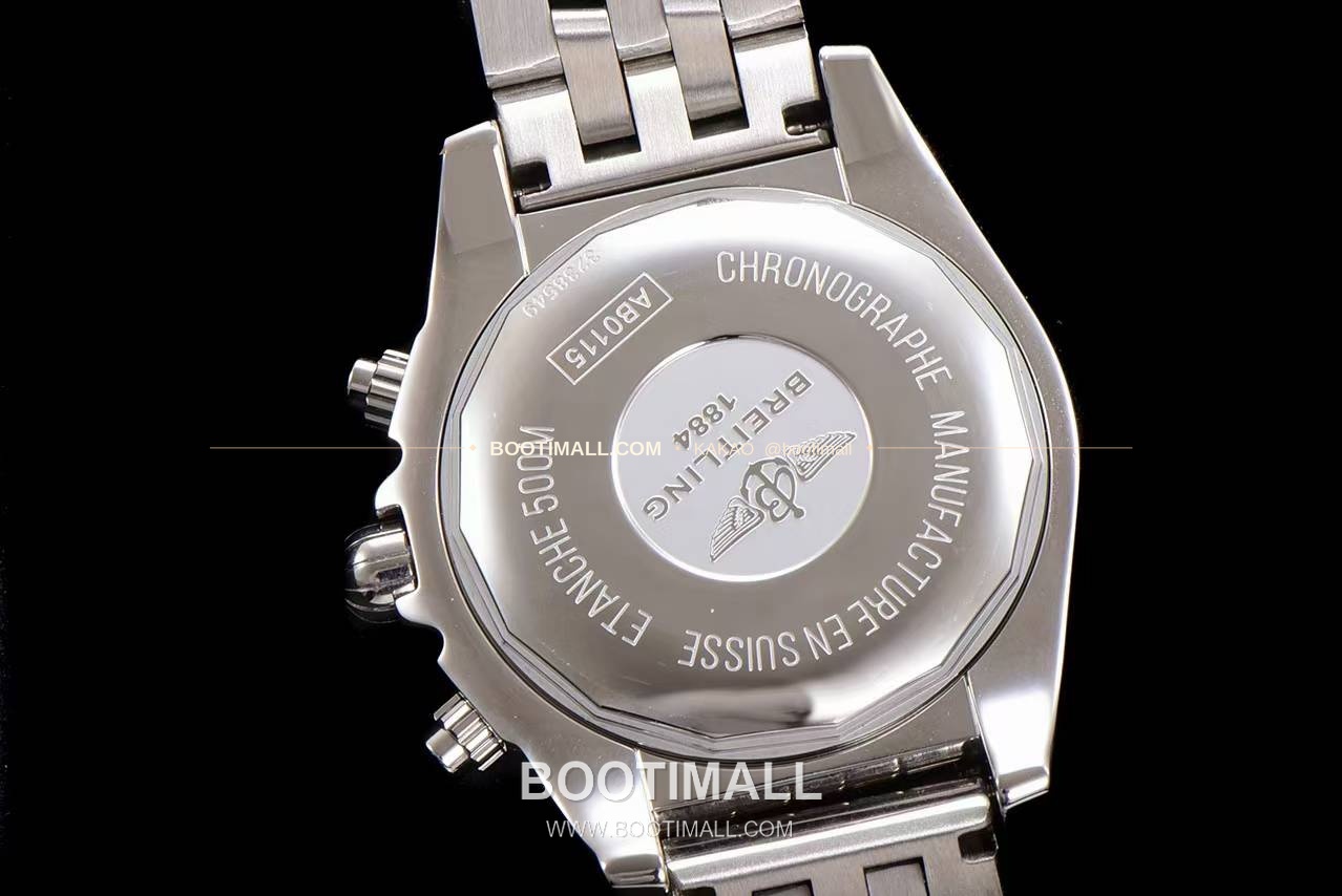 브라이틀링 크로노맷 스틸 블랙다이얼 크로노그래프 오토매틱 Breitling Chronomat Steel Black Dial Chronograph Automatic 44mm 7