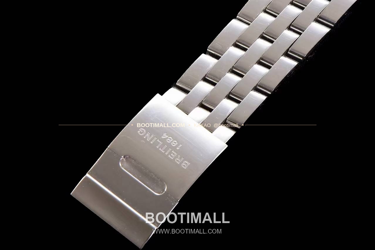 브라이틀링 크로노맷 스틸 블랙다이얼 크로노그래프 오토매틱 Breitling Chronomat Steel Black Dial Chronograph Automatic 44mm 7