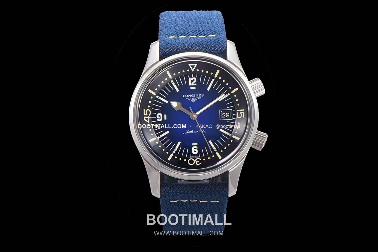 론진 레전드다이버 브론즈 그라데이션블랙다이얼 오토매틱 Longines Legend Diver Bronze Gradient Black Dial Automatic 42mm 2