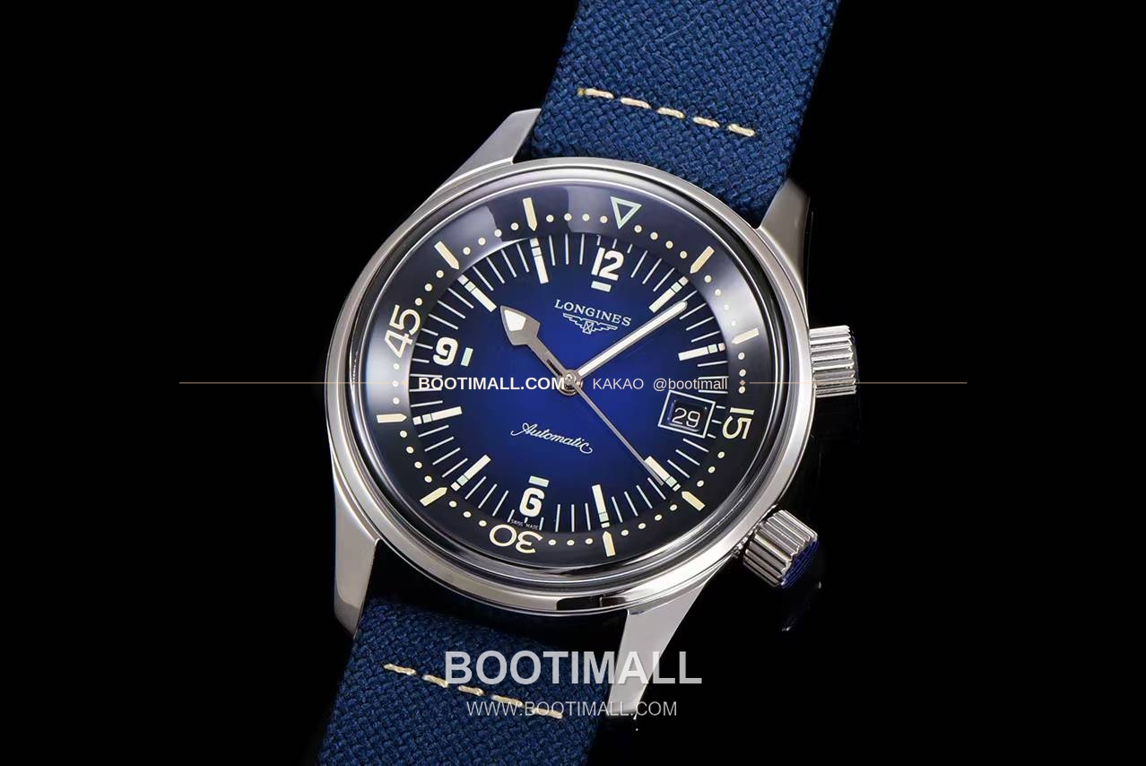 론진 레전드다이버 브론즈 그라데이션블랙다이얼 오토매틱 Longines Legend Diver Bronze Gradient Black Dial Automatic 42mm 4