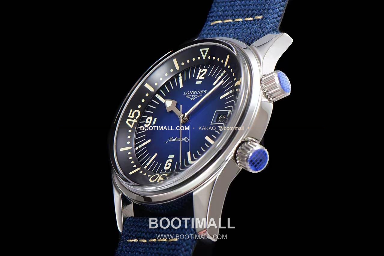 론진 레전드다이버 브론즈 그라데이션블랙다이얼 오토매틱 Longines Legend Diver Bronze Gradient Black Dial Automatic 42mm 7