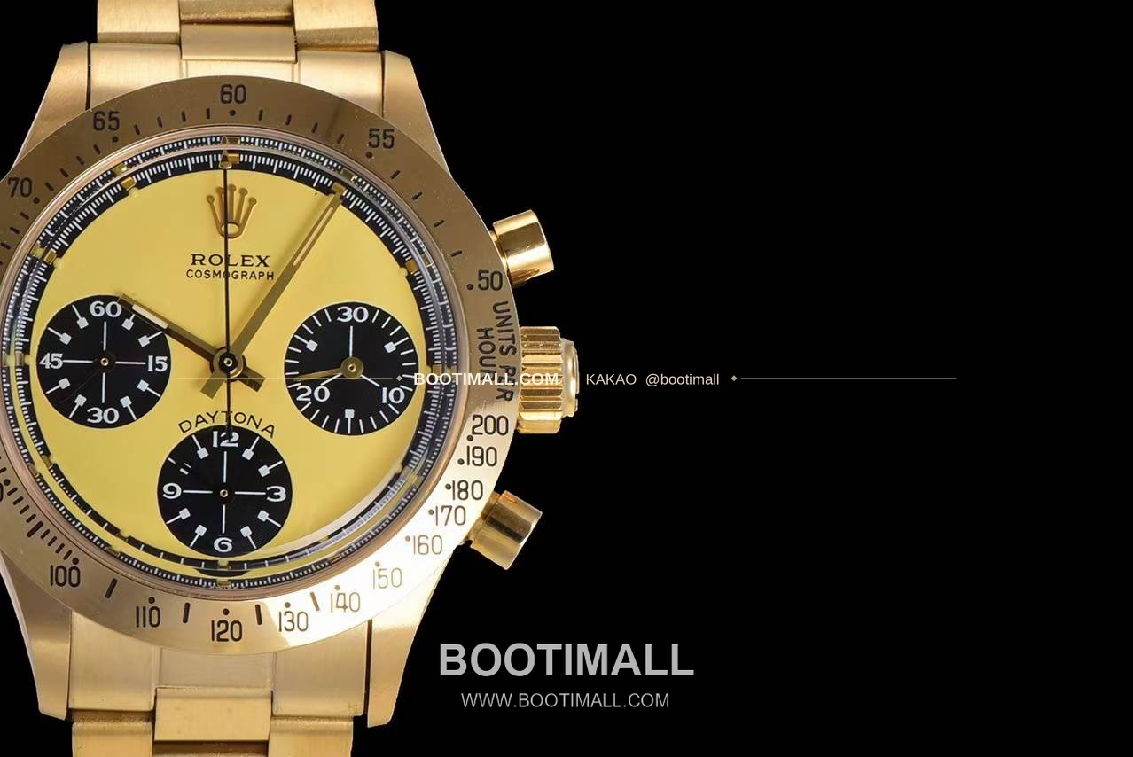 롤렉스 빈티지 크로노그래프 스틸 화이트다이얼 수동 Rolex Vintage Chronograph Steel White Dial Manual 37.5mm 4