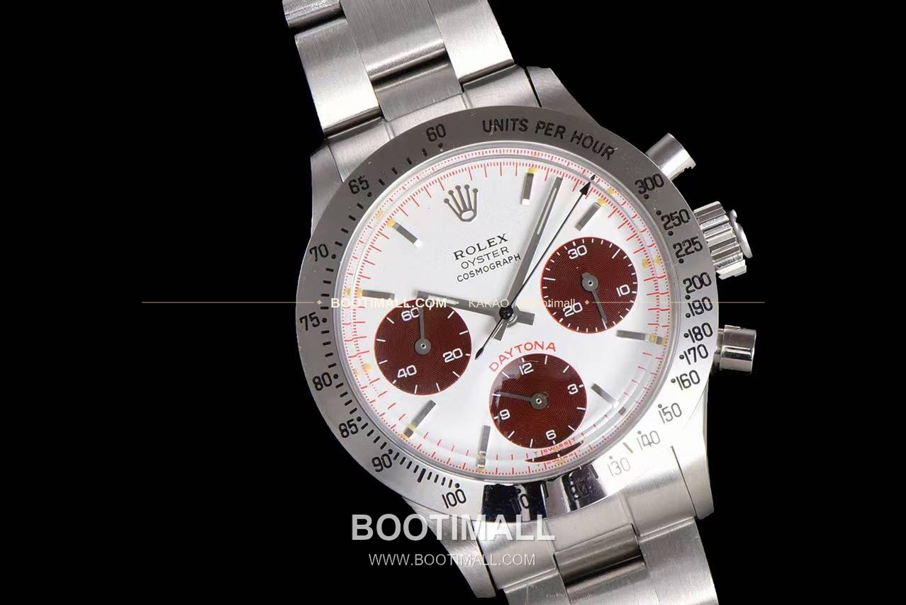 롤렉스 빈티지 크로노그래프 스틸 화이트다이얼 수동 Rolex Vintage Chronograph Steel White Dial Manual 37.5mm 2