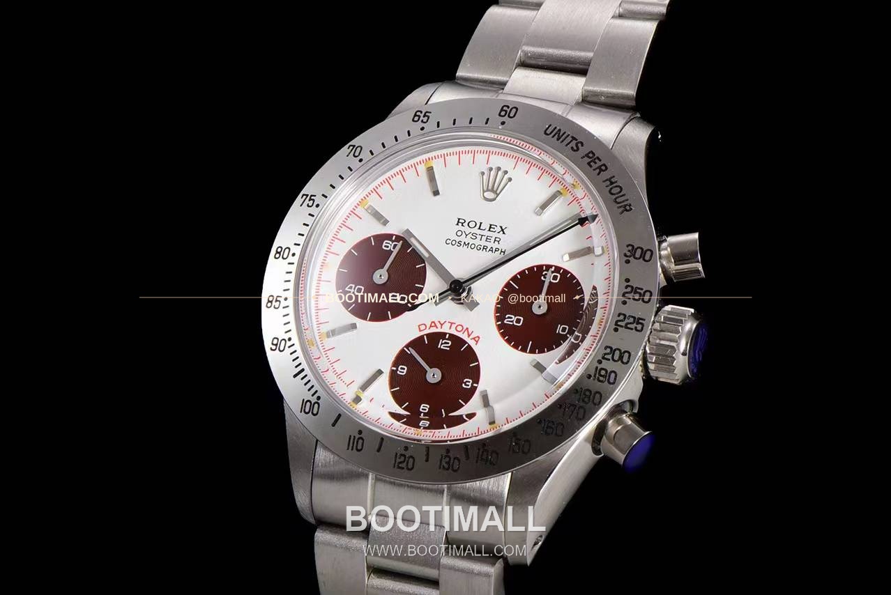 롤렉스 빈티지 크로노그래프 스틸 화이트다이얼 수동 Rolex Vintage Chronograph Steel White Dial Manual 37.5mm 3