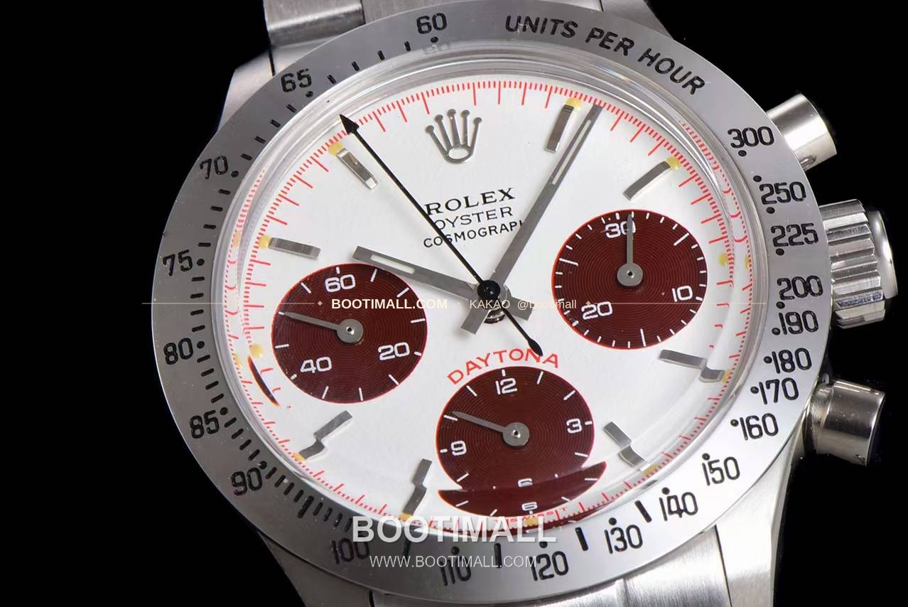 롤렉스 빈티지 크로노그래프 스틸 화이트다이얼 수동 Rolex Vintage Chronograph Steel White Dial Manual 37.5mm 5
