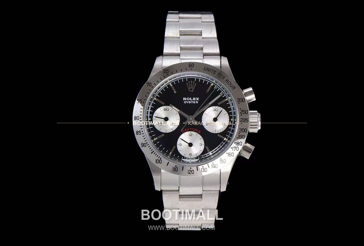 롤렉스 빈티지 크로노그래프 스틸 화이트다이얼 수동 Rolex Vintage Chronograph Steel White Dial Manual 37.5mm 1