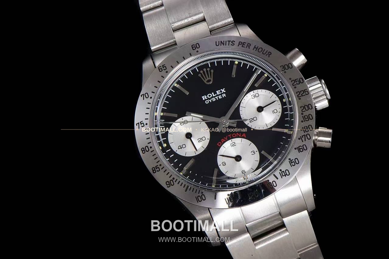롤렉스 빈티지 크로노그래프 스틸 화이트다이얼 수동 Rolex Vintage Chronograph Steel White Dial Manual 37.5mm 2