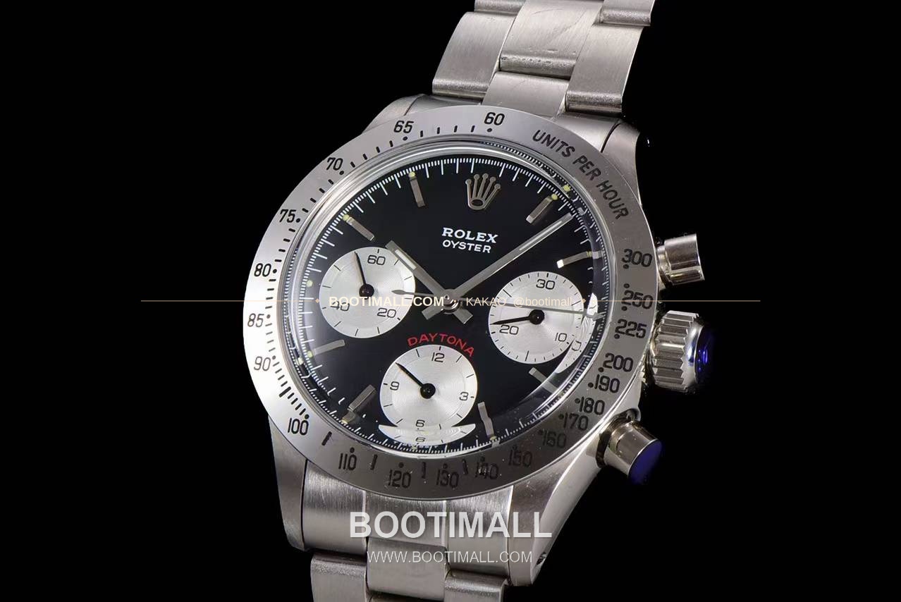 롤렉스 빈티지 크로노그래프 스틸 화이트다이얼 수동 Rolex Vintage Chronograph Steel White Dial Manual 37.5mm 3