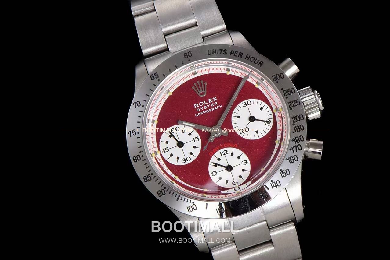 롤렉스 빈티지 크로노그래프 스틸 화이트다이얼 수동 Rolex Vintage Chronograph Steel White Dial Manual 37.5mm 2