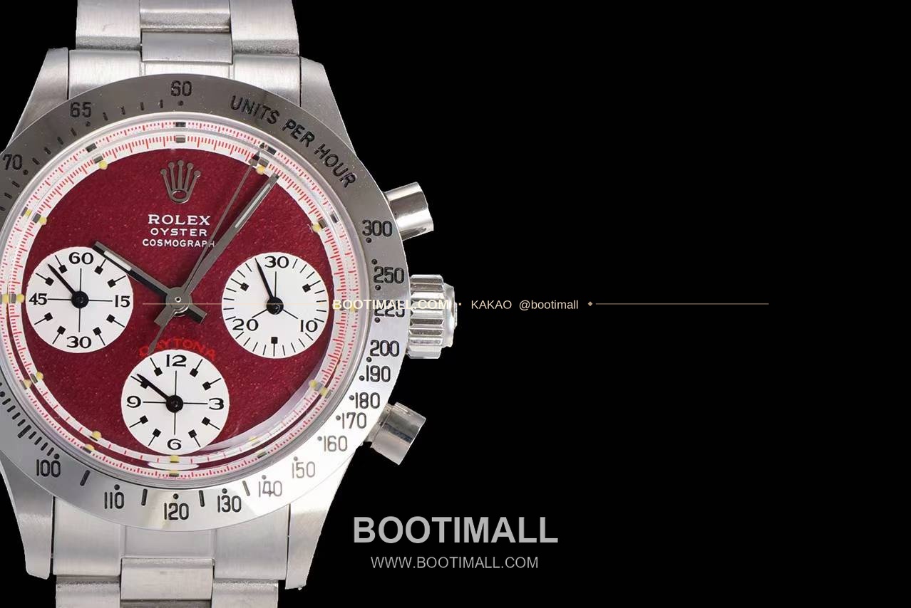 롤렉스 빈티지 크로노그래프 스틸 화이트다이얼 수동 Rolex Vintage Chronograph Steel White Dial Manual 37.5mm 4