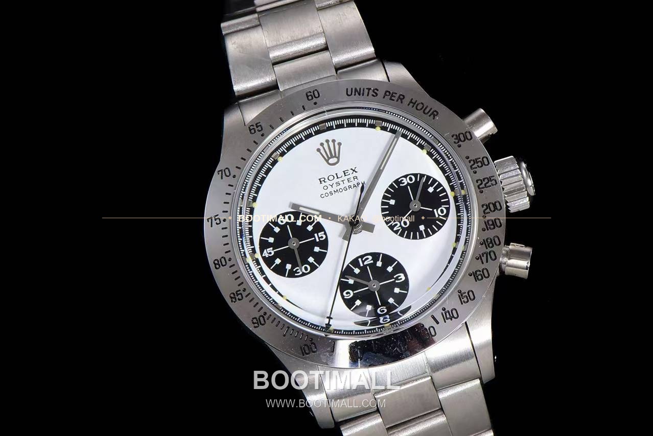 롤렉스 빈티지 크로노그래프 스틸 화이트다이얼 수동 Rolex Vintage Chronograph Steel White Dial Manual 37.5mm 2