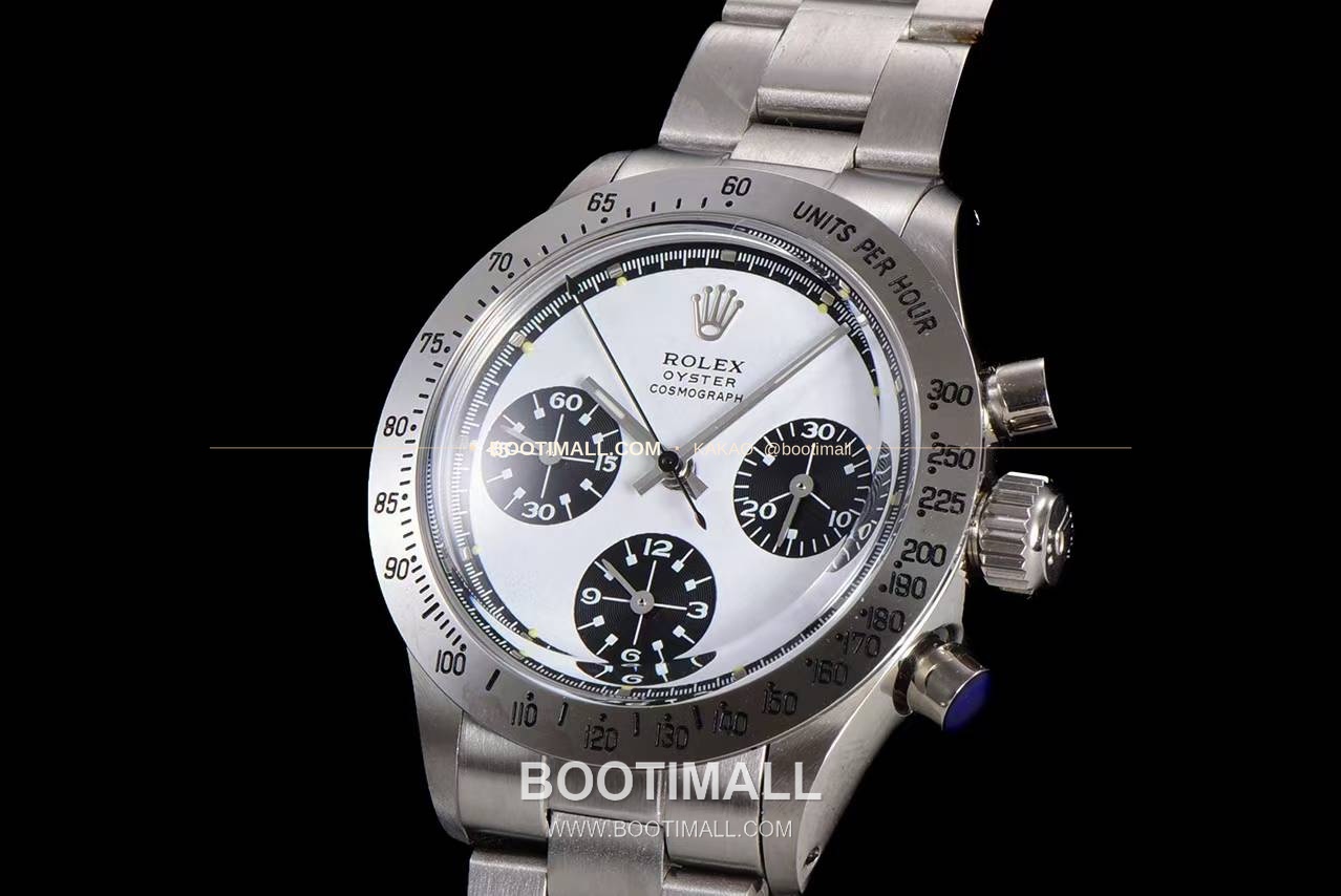 롤렉스 빈티지 크로노그래프 스틸 화이트다이얼 수동 Rolex Vintage Chronograph Steel White Dial Manual 37.5mm 3