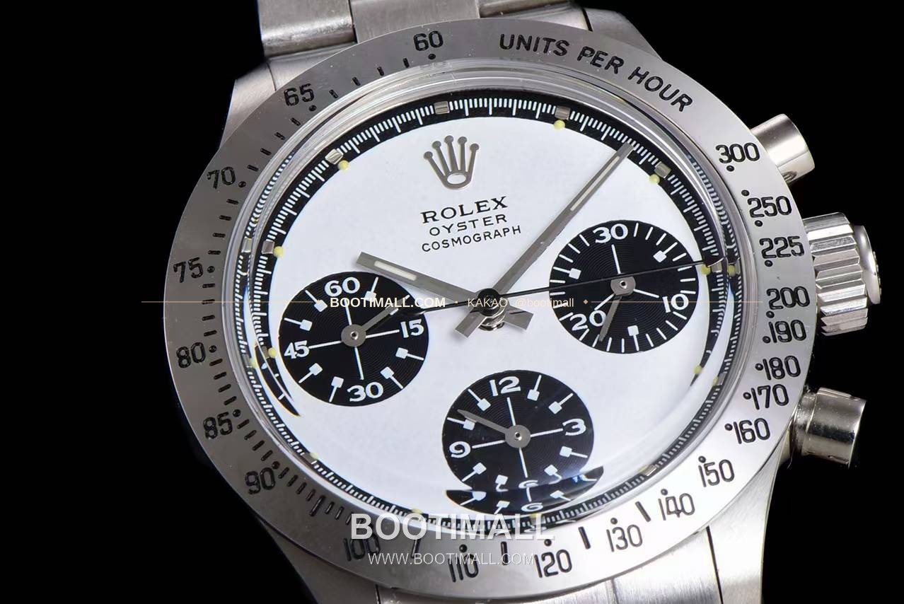 롤렉스 빈티지 크로노그래프 스틸 화이트다이얼 수동 Rolex Vintage Chronograph Steel White Dial Manual 37.5mm 5