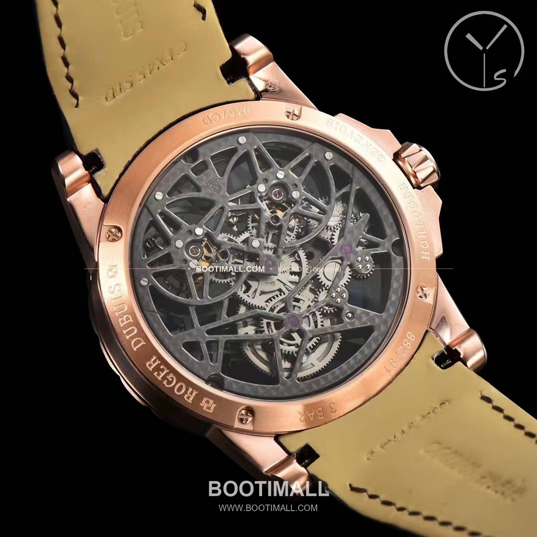 로저드뷔 엑스칼리버 스켈레톤 더블투르비옹 수동 Roger Dubuis Excalibur Skeleton Double Tourbillon Manual 45mm 9