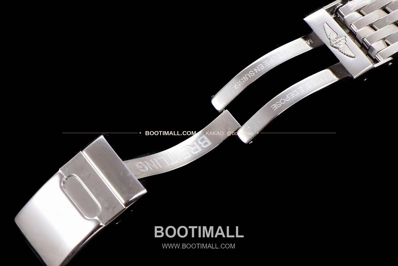 브라이틀링 내비타이머 1 스틸 블랙다이얼 크로노그래프 오토매틱 Breitling Navitimer 1 Steel Black Dial Chronograph Automatic 41mm 8