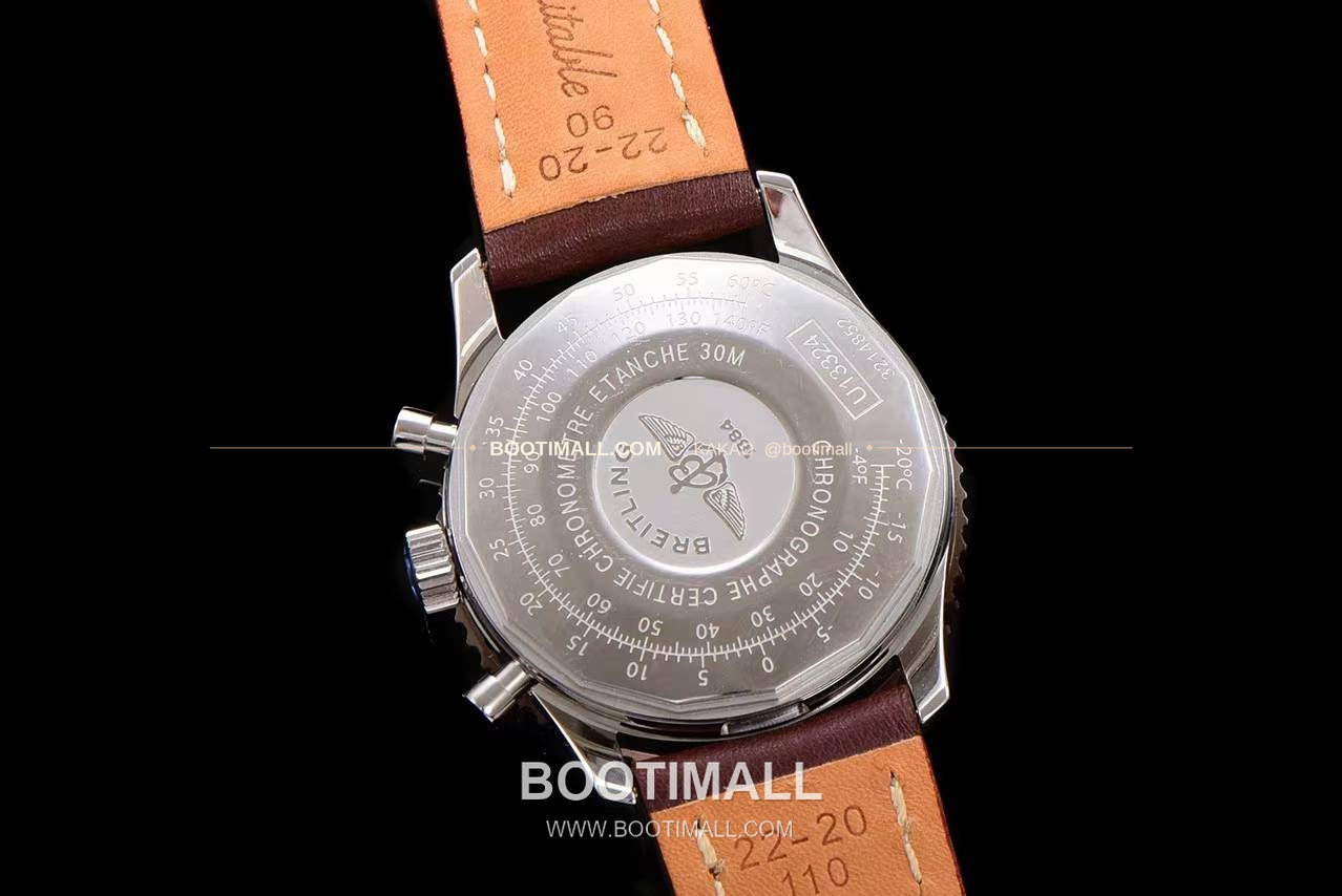 브라이틀링 내비타이머 1 스틸 블랙다이얼 크로노그래프 오토매틱 Breitling Navitimer 1 Steel Black Dial Chronograph Automatic 41mm 7