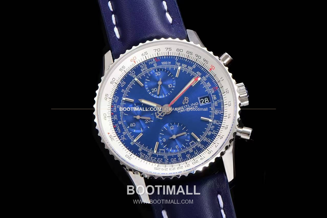 브라이틀링 내비타이머 1 스틸 블랙다이얼 크로노그래프 오토매틱 Breitling Navitimer 1 Steel Black Dial Chronograph Automatic 41mm 2