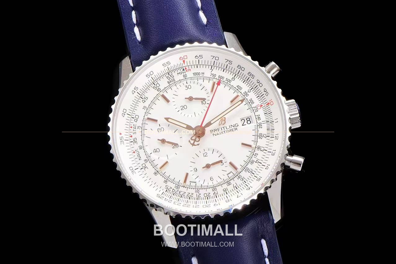 브라이틀링 내비타이머 1 스틸 블랙다이얼 크로노그래프 오토매틱 Breitling Navitimer 1 Steel Black Dial Chronograph Automatic 41mm 2