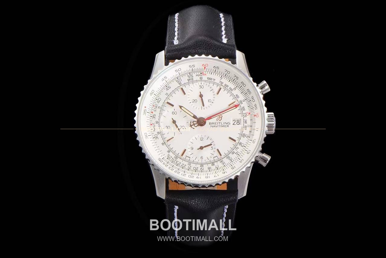 브라이틀링 내비타이머 1 스틸 블랙다이얼 크로노그래프 오토매틱 Breitling Navitimer 1 Steel Black Dial Chronograph Automatic 41mm 1