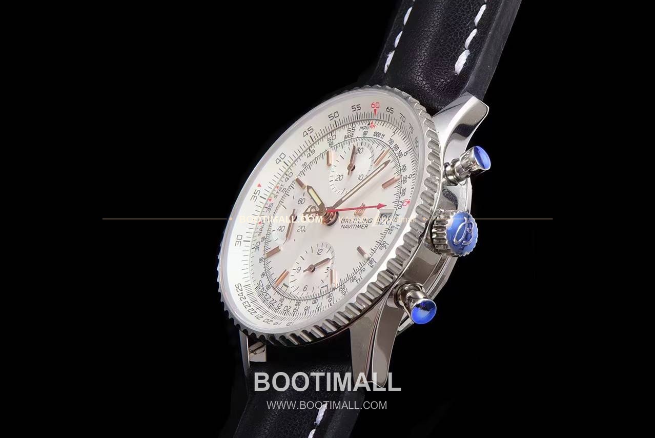브라이틀링 내비타이머 1 스틸 블랙다이얼 크로노그래프 오토매틱 Breitling Navitimer 1 Steel Black Dial Chronograph Automatic 41mm 6